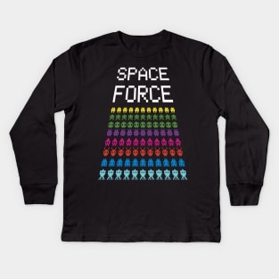 Space Force Kids Long Sleeve T-Shirt